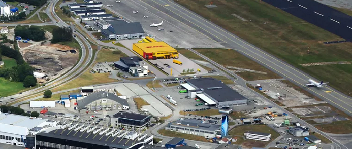 Ny terminal byggs bredvid landningsbanan