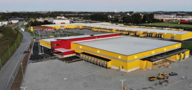 DHL nya logistikanläggning i Malmö