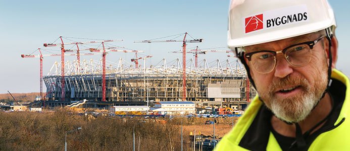 Bild från 2016 på Rostov-on-Don, en av flera värdstäder och arenor som byggs för Fotbolls VM i Ryssland. Dödssiffran kring bygget för VM tros präglas av stort mörkertal.