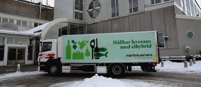 Martin & Servera satsar på elhybrid
