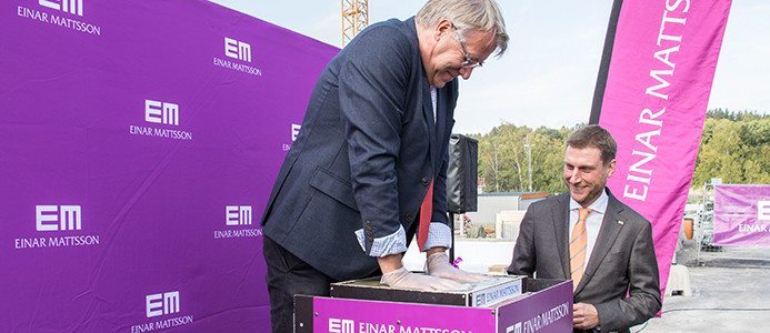 Byggstartar 130 miljösmarta hyresrätter i Norra Djurgårdsstaden