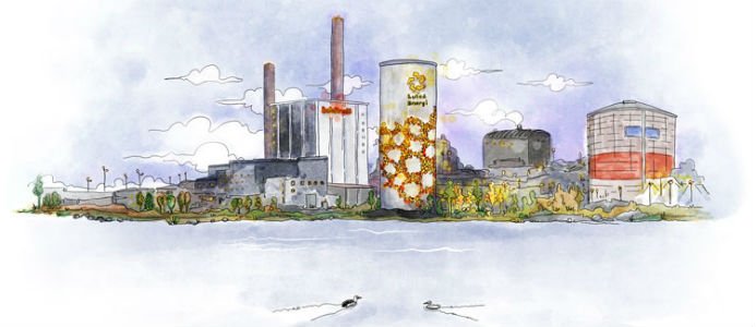 Här byggs ett gigantiskt energilager