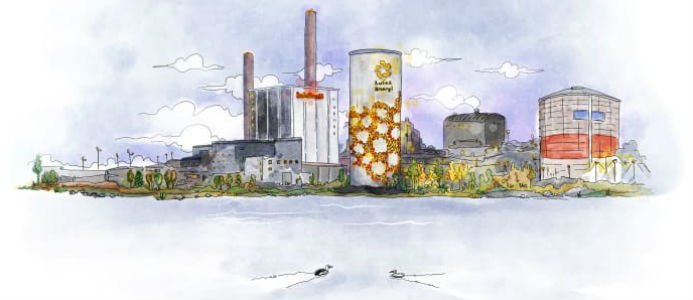 Planer för gigantiskt energilager