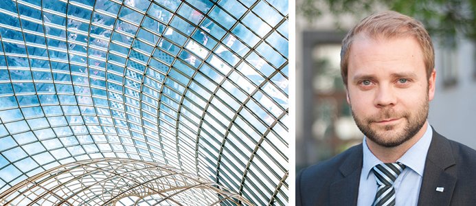 Erik Haara, vd för Glasbranschföreningen. Foto: Pressbild Glasbranschföreningen