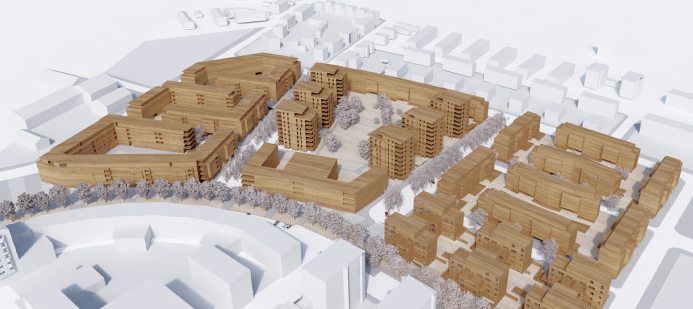 Intensivt byggår i Eskilstuna