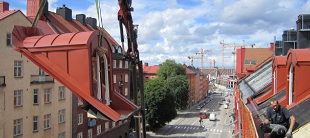 Modulära takkupor till exklusiva vindsvåningar