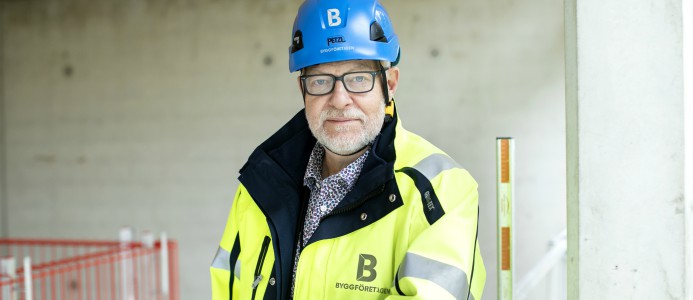 Berndt Jonsson, nationell arbetsmiljösamordnare på Byggföretagen