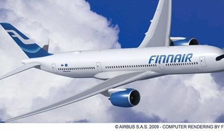 Finnair först i Europa med Airbus A350 XWB