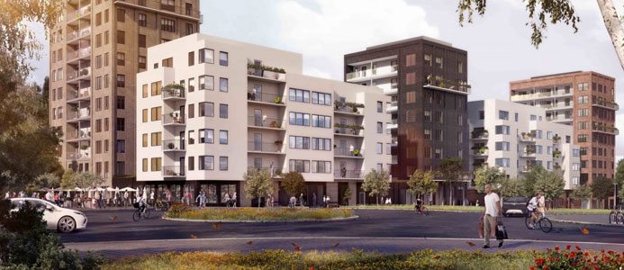 Klartecken för 800 nya bostäder i Flemingsberg