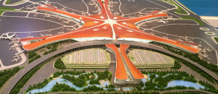 Nya jätteflygplatsen för 130 miljarder