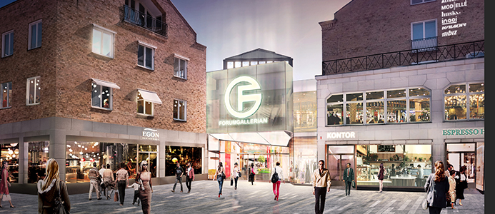 Storsatsning på Galleriakvarter i Uppsala