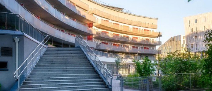 Frodeparken byggs mitt i Uppsala