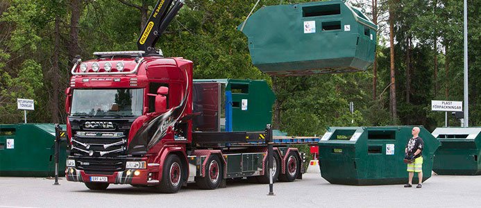 Återvinningsstation tas bort på Blidö