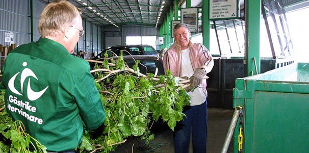Återvinningscentralen i Gävle byggs ut