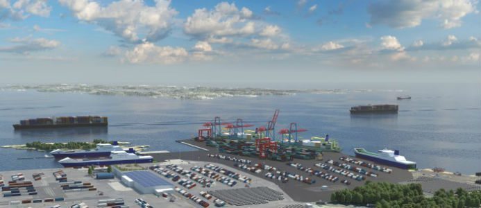Ny hamnterminal i Göteborg