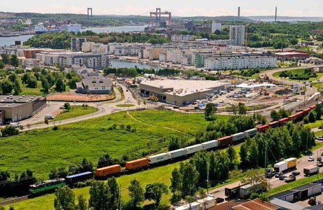Hallsberg kopplas ihop med Skandinaviens största hamn