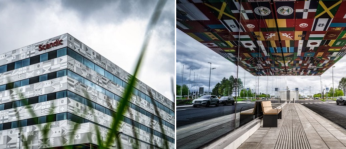 Nytt flygplatshotell invigt