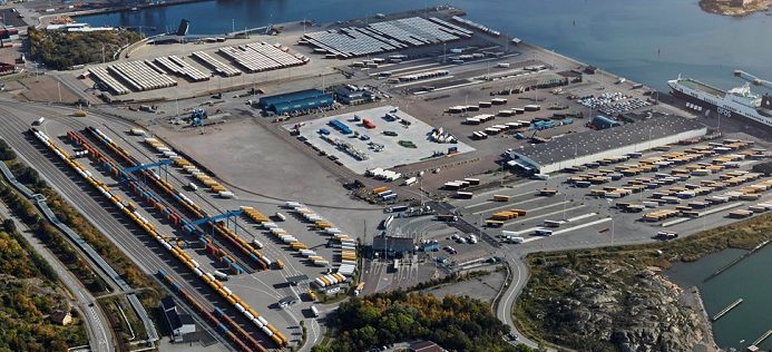 Göteborgs hamn bygger ny godsterminal