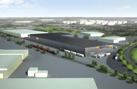 Ny skogsterminal invigd i Göteborgs hamn