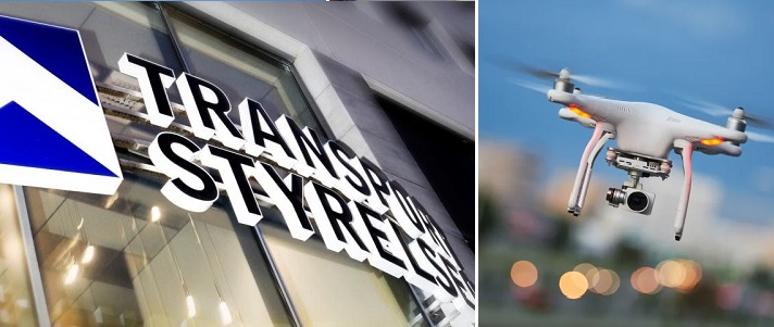 De får tummen upp för  drönarleveranser