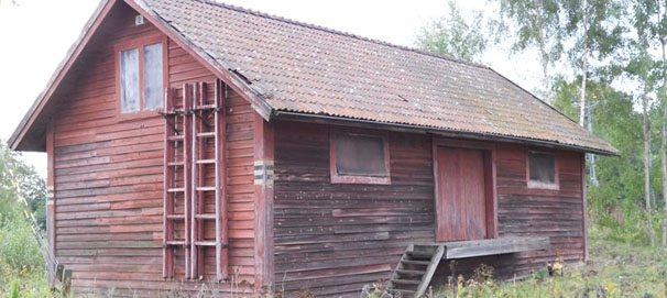 Fiskebys godsmagasin på Sveriges Järnvägsmuseum i Gävle