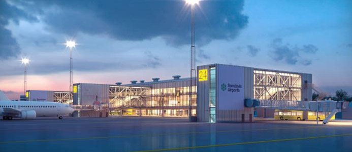 Då är nya terminalen färdig