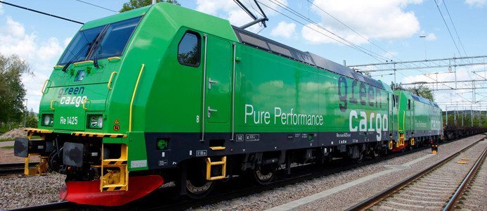 Green Cargo kör vidare åt ståljätte