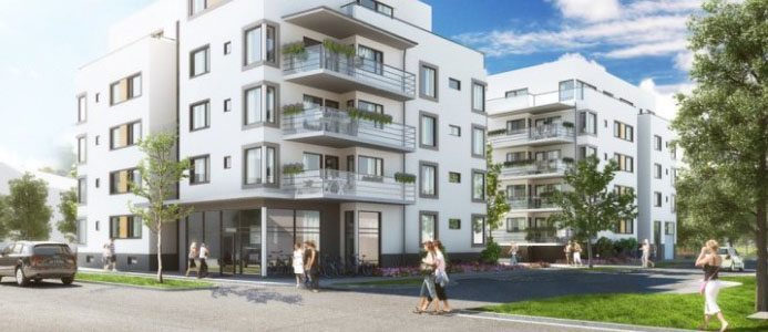 ​Första spadtaget för gröna bostäder