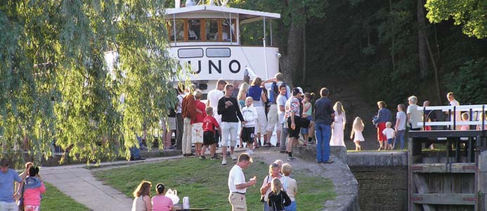 Historisk renovering av Göta kanal