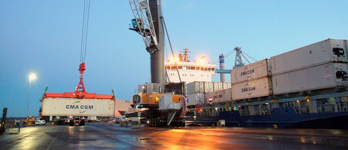 Citrusfrukter till Helsingborgs Hamn