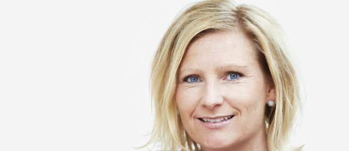 Caroline Arehult, VD för Hemfosa Fastigheter AB. Bildkälla: Hemfosa