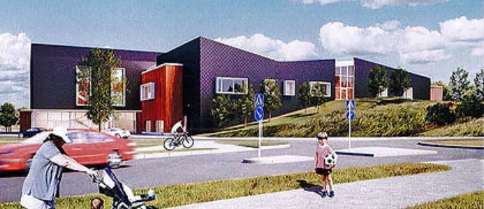 Sveriges största passivhusskola ligger i Knivsta