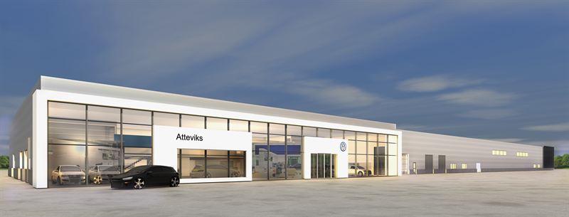 NCC bygger större bilverkstad åt Atteviks