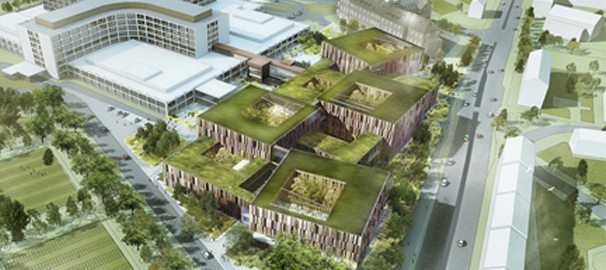 Fem arkitektkontor slogs om framtidens vårdhem