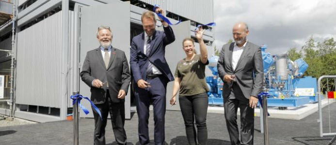 Världsunika anläggningen i Höganäs invigd