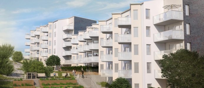 Veidekke bygger åt HSB Göteborg