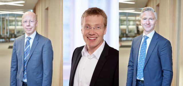 Bo Wikare, Mattias Nygårds, Anders Nygren, Hufvudstaden