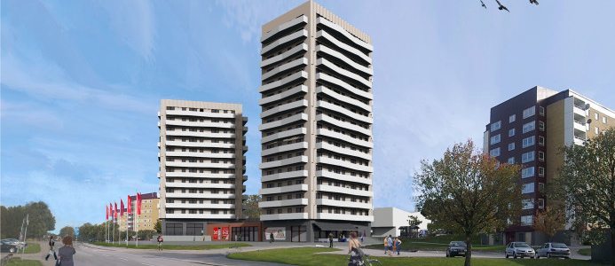 Borås får 100 nya bostäder på Hulta