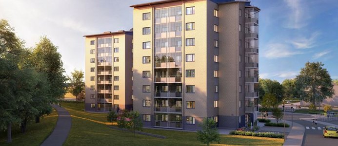 NCC bygger 88 hyresrätter i Sundsvall