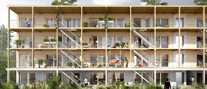 Här byggs nya studentbostäder