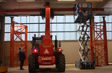 Det stora (tak) lyftet på Maskincenter i Almby