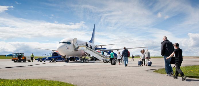 Inrikestrafiken växte starkt i april