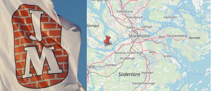 JM planerar bygga bostäder på Ekerö