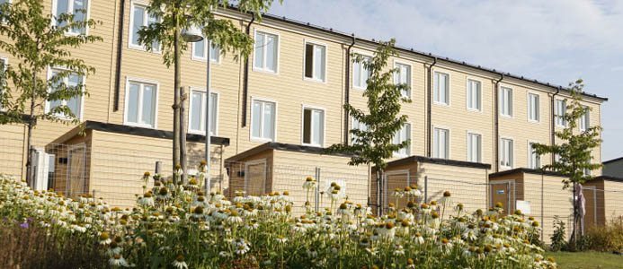 Solna får unika radhus