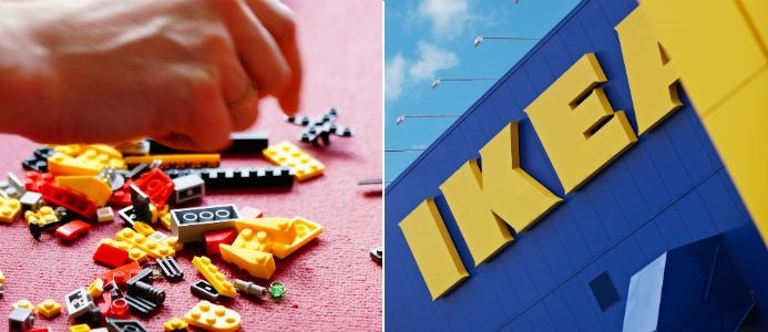 Nu ska Ikea och Lego bygga ihop