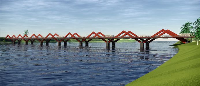 Litauer ska bygga Sveriges längsta träbro