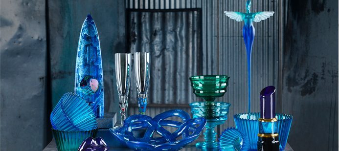 Hösten är blå med Kosta Boda