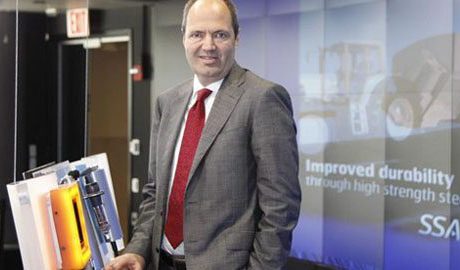 Dåligt kvartal för SSAB