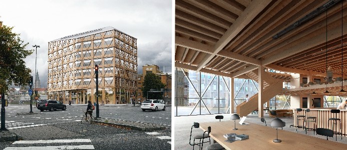 Byggstart för Sveriges första klimatneutrala kontor