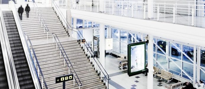 Ombyggnad vid Knutpunkten